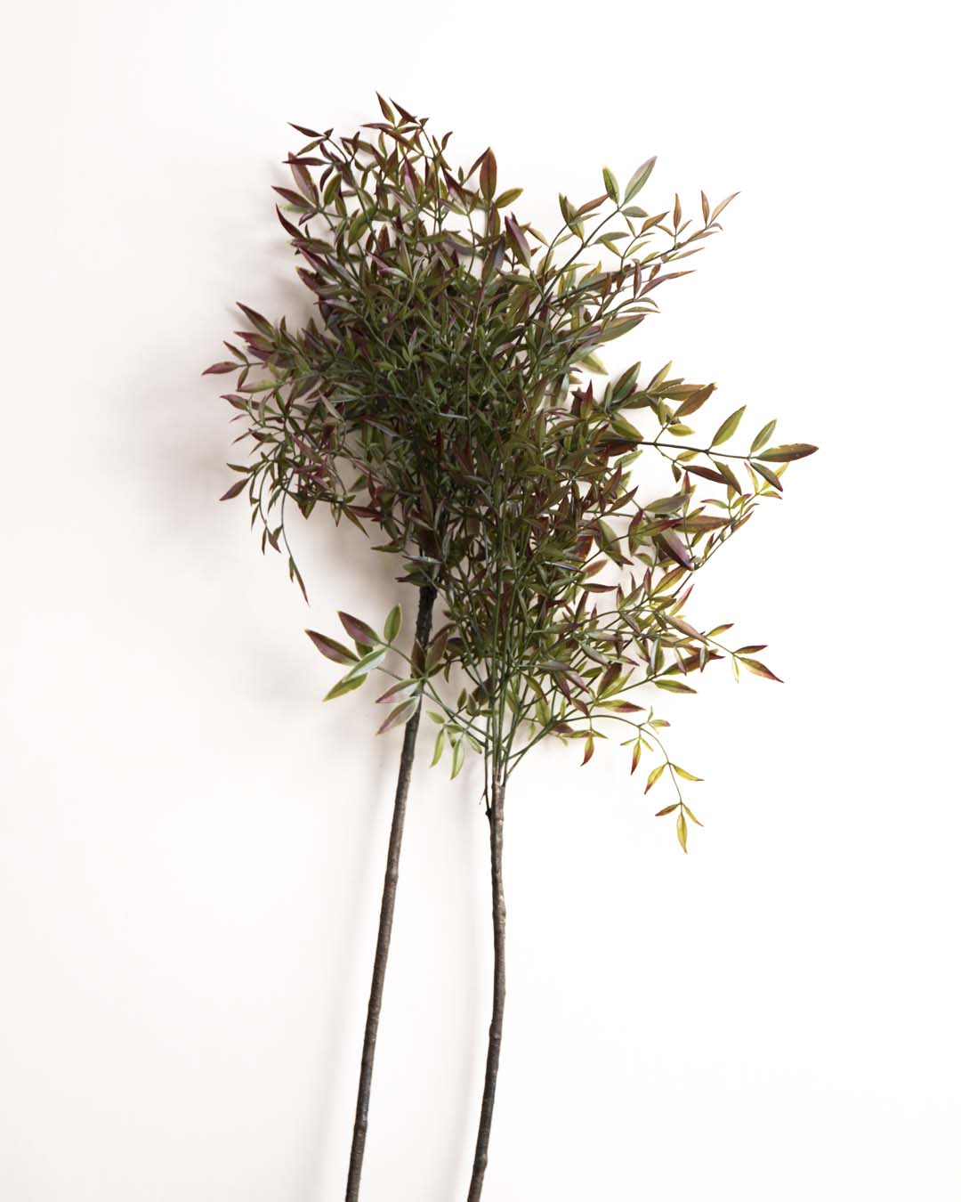 'Bamboo Leaf' Decorative Faux Flower Stick