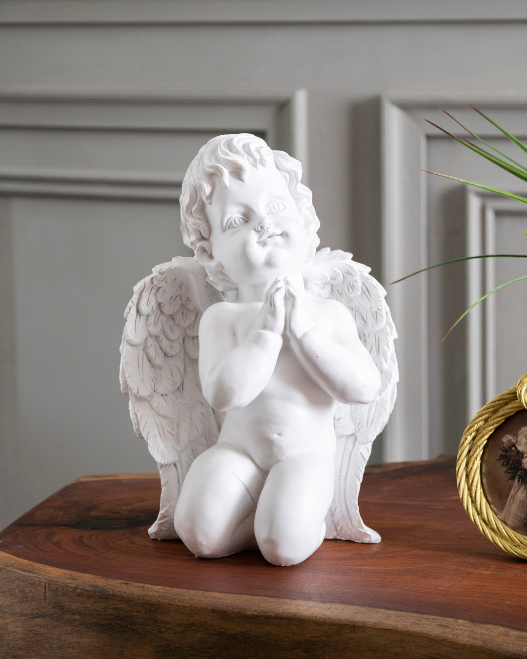 Praying Angel Cherub Figurine