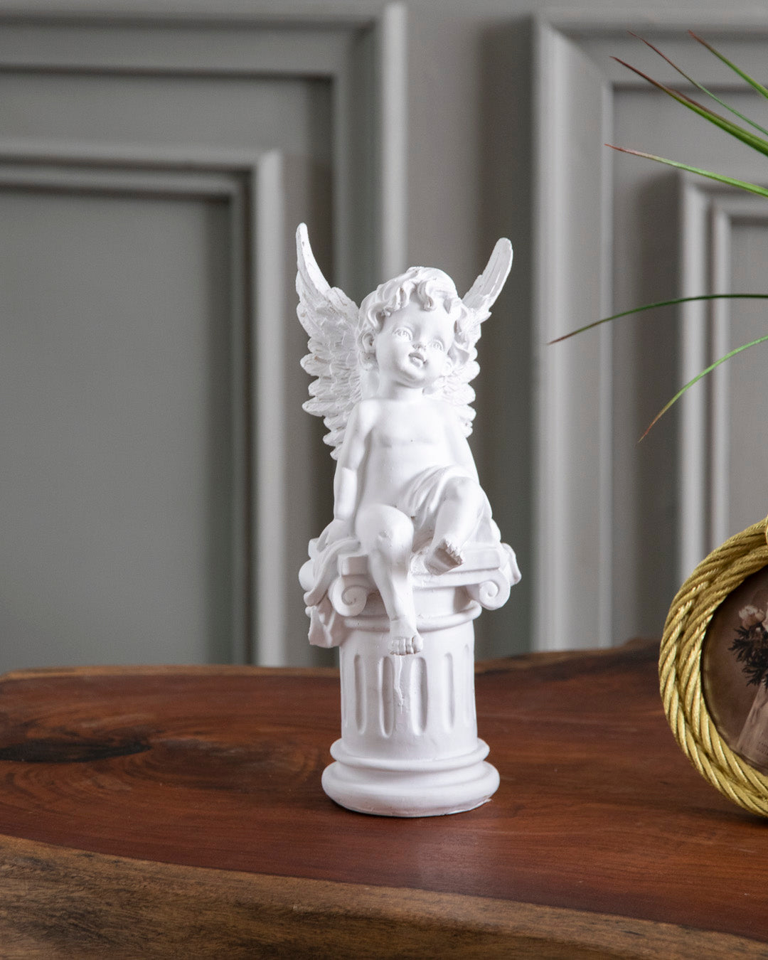 Pillar of Grace Angel Cherub Figurine