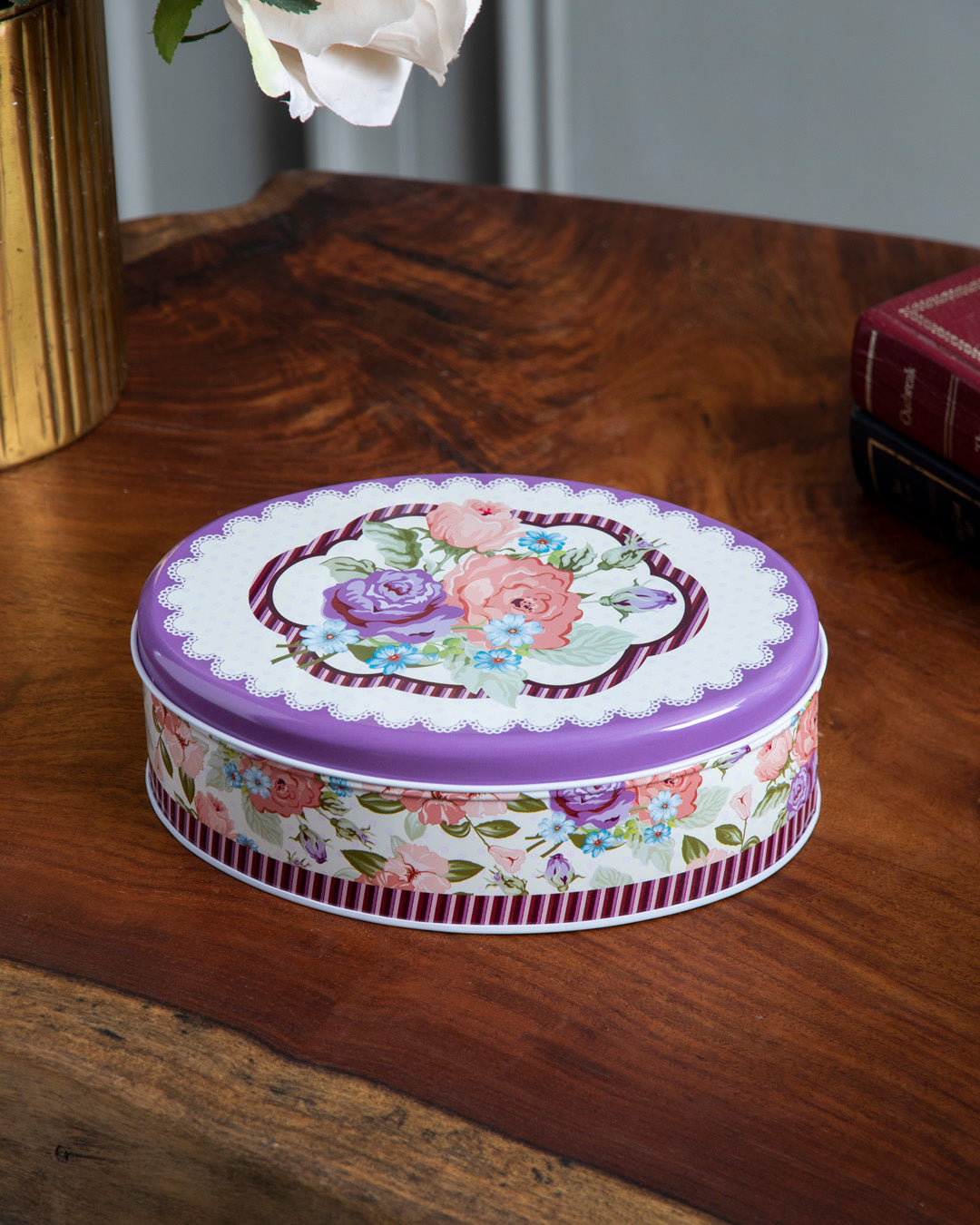 Rose Garden Storage Canister - Set of 2