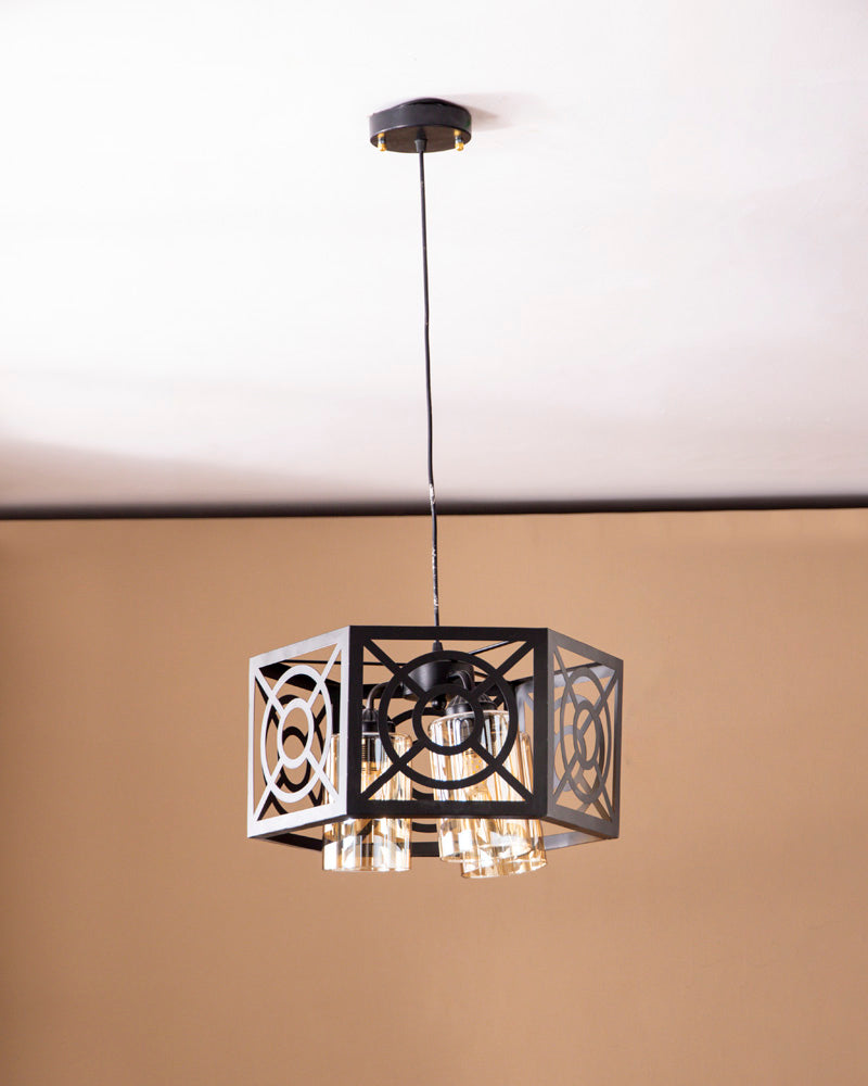 Celestial Grid Pendant Light