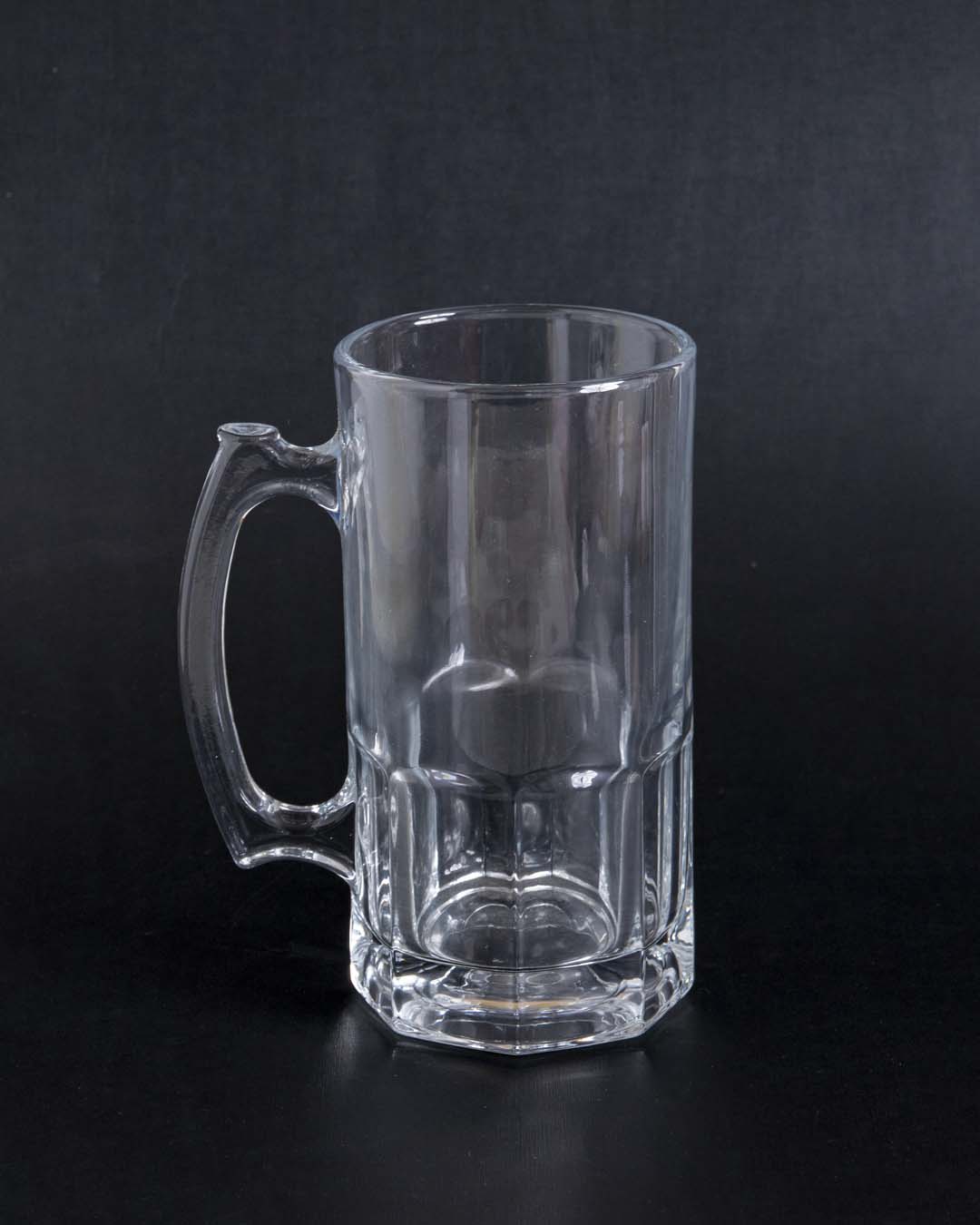 Clear Glass Beer Mug