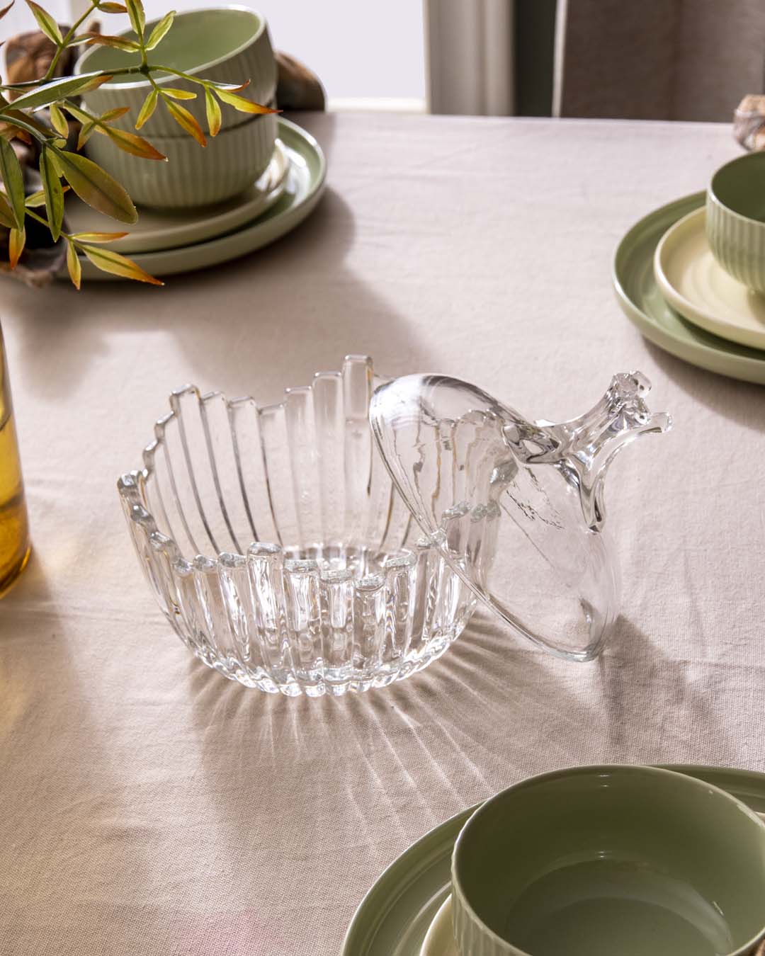 Crowned Crystal Candy Buffet Jar