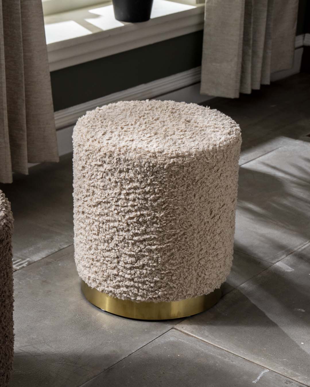 Lounge Ottoman - Light Beige