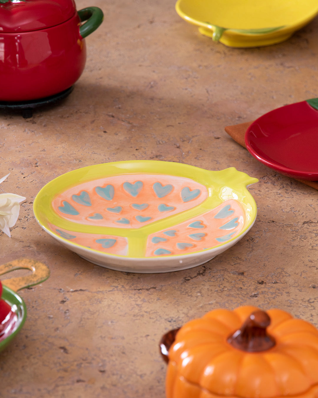 Pomegranate Serving Platter