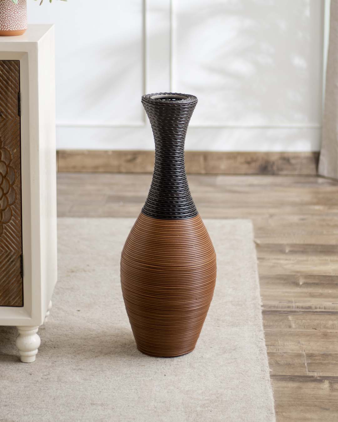 Cornelius Dual-Tone Floor Vase - Small 70 cm