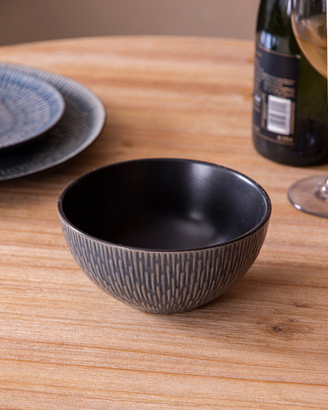 Sunburst Glaze Ceramic Bowl