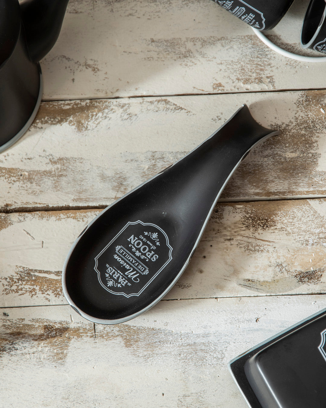 'Paris Maison De Famille' Spoon Rest