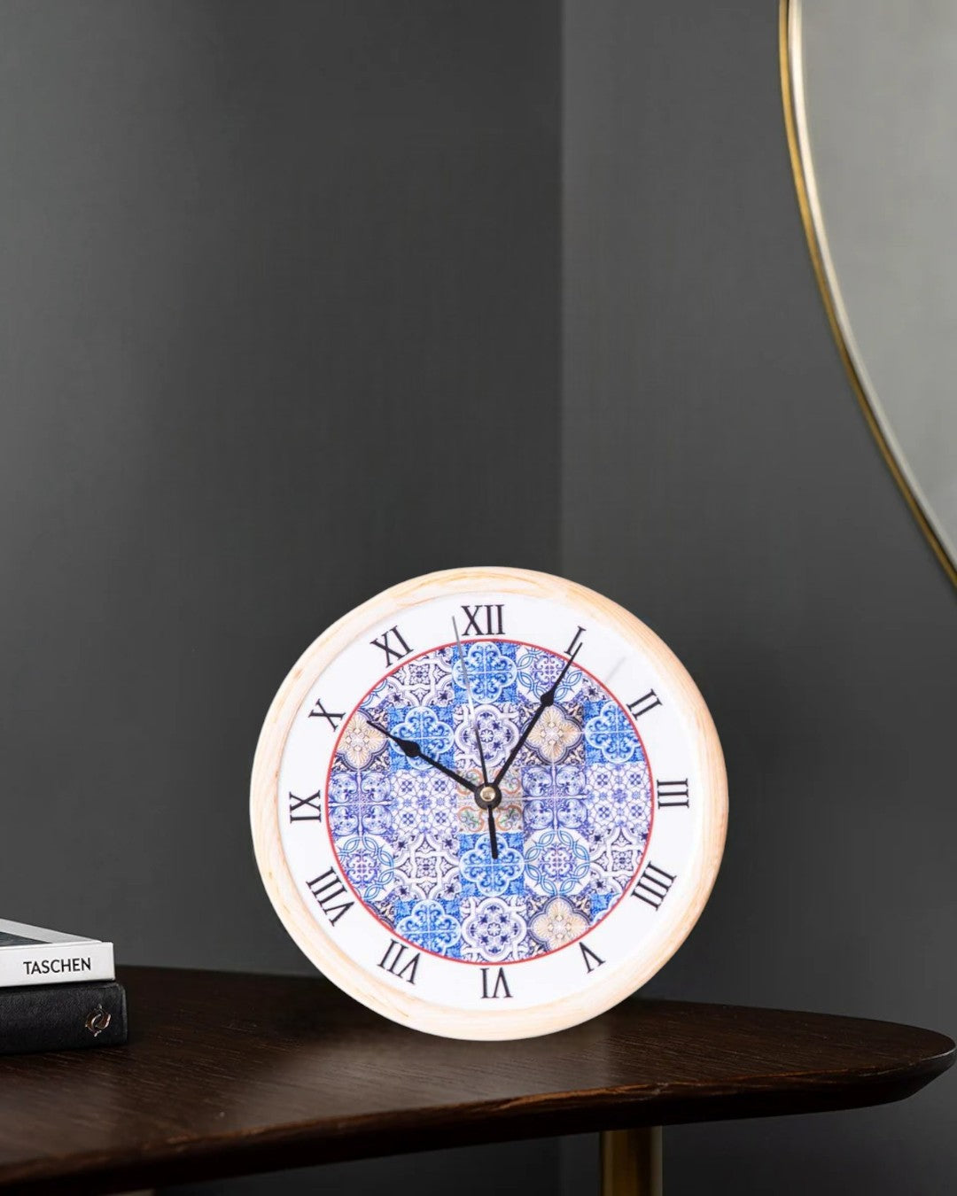 'The Artistic Hour' Decorative Table Clock