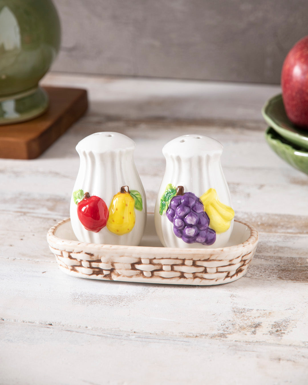 Fruit Salt & Pepper Shaker Set