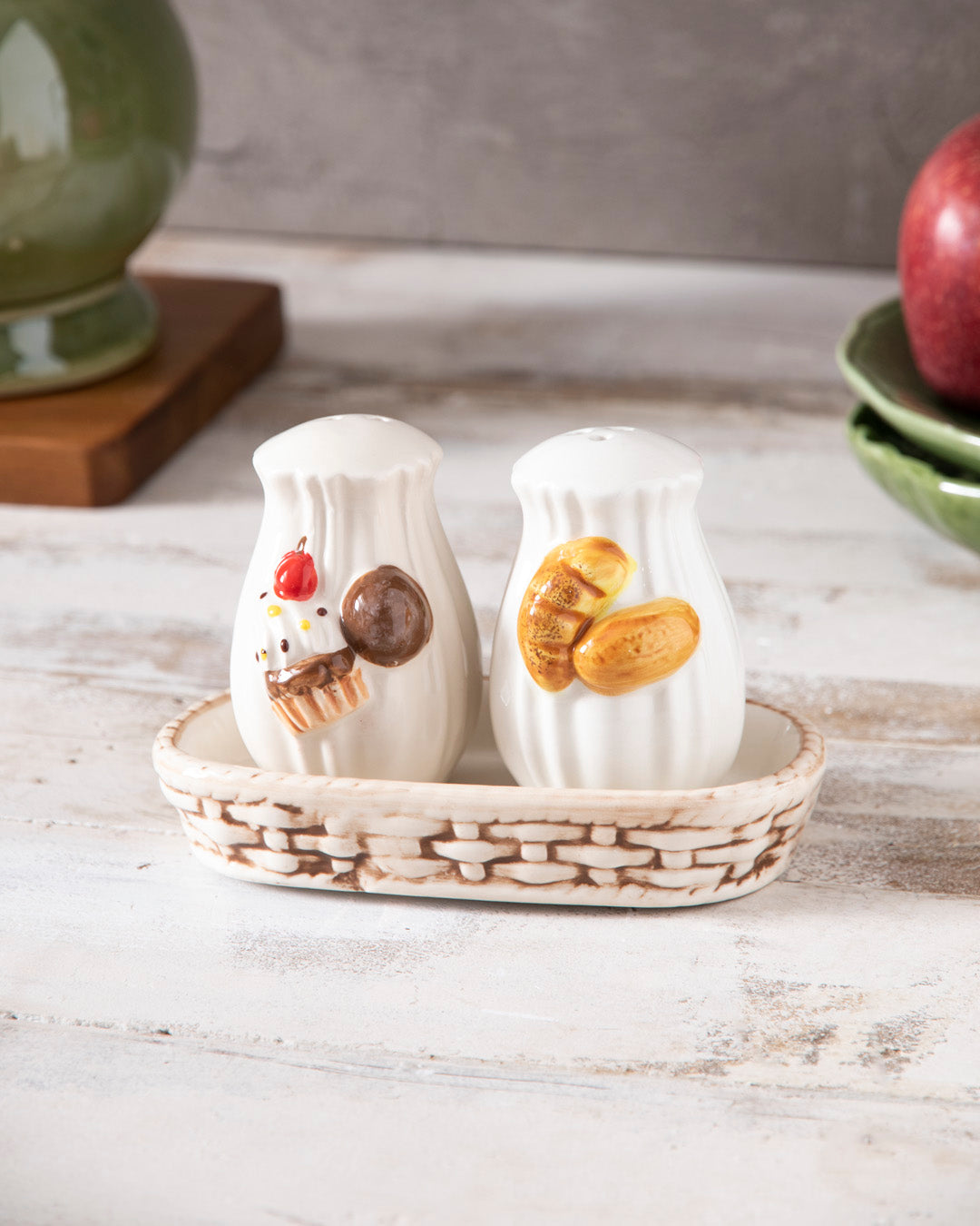 Bakery Salt & Pepper Shaker Set