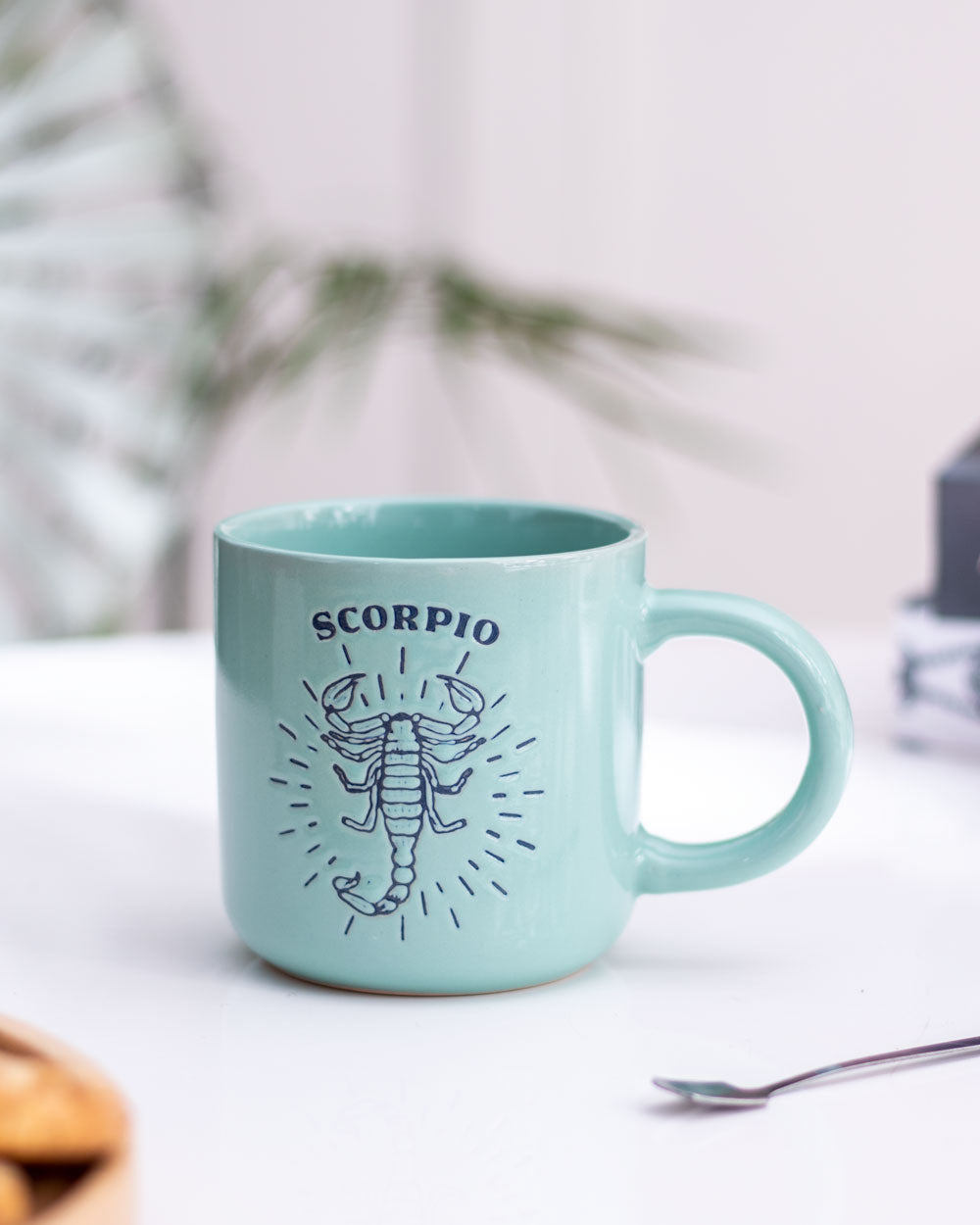 Scorpio Zodiac Mug - Turquoise