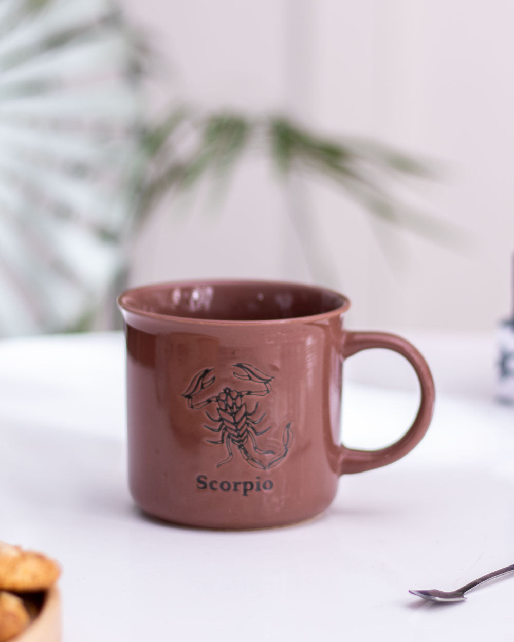 Scorpio Zodiac Mug - Brown