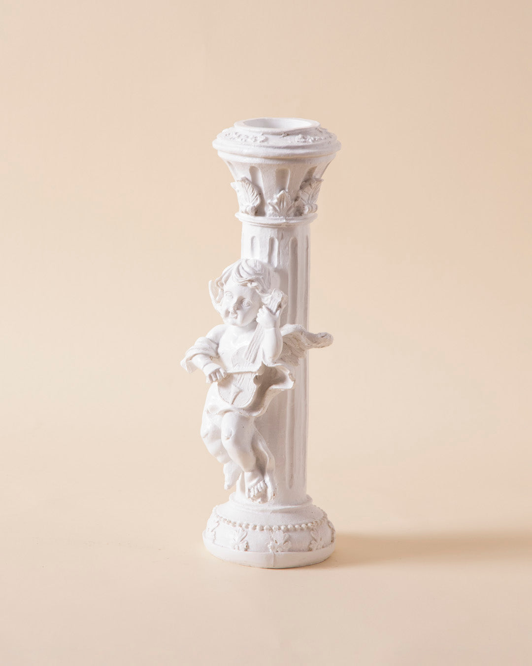Adorable Angel Cherub Candle Stand