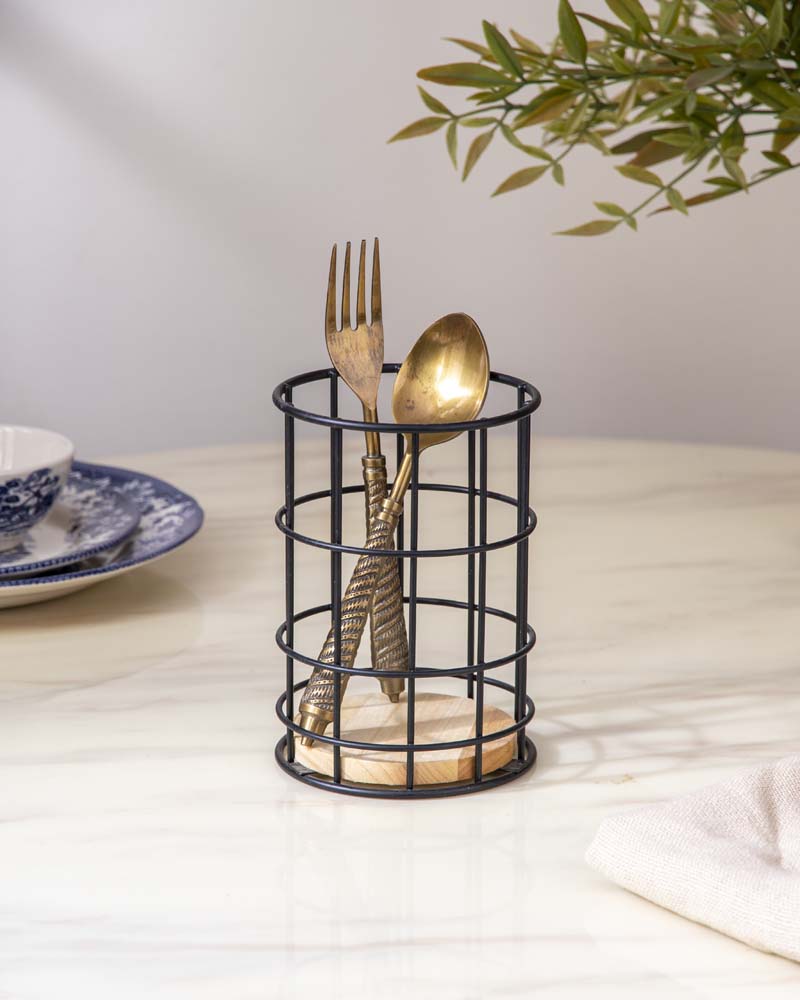 'Mesh' Cutlery Stand