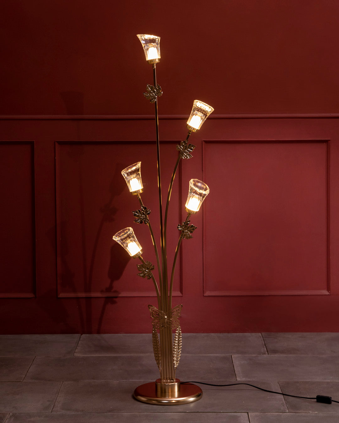Glowing Petals Floor Lamp