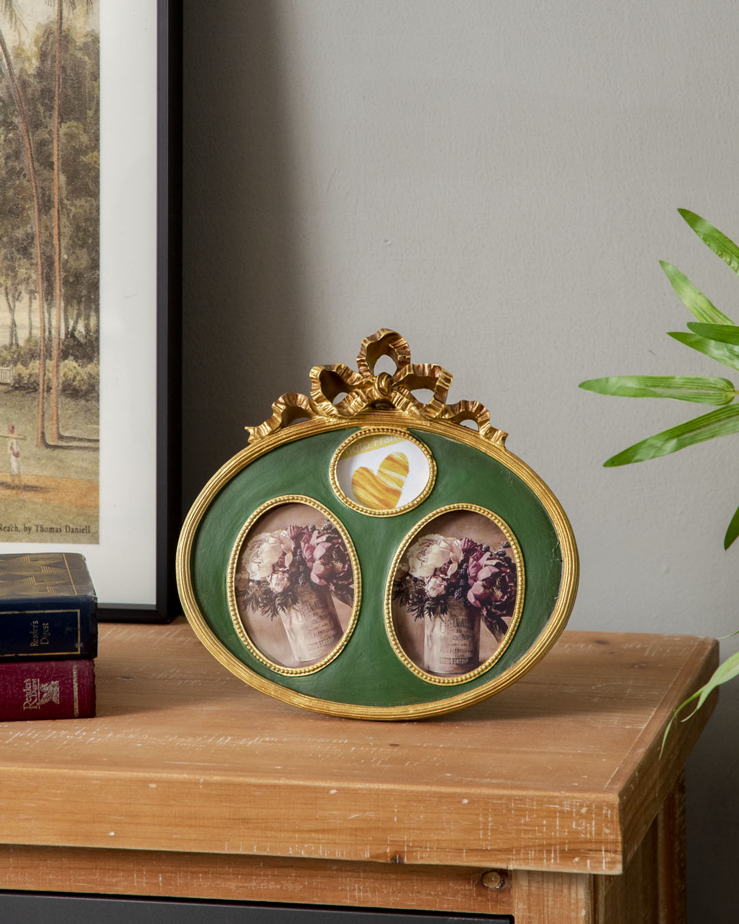 Heirloom 3-Picture Photo Frame - Green