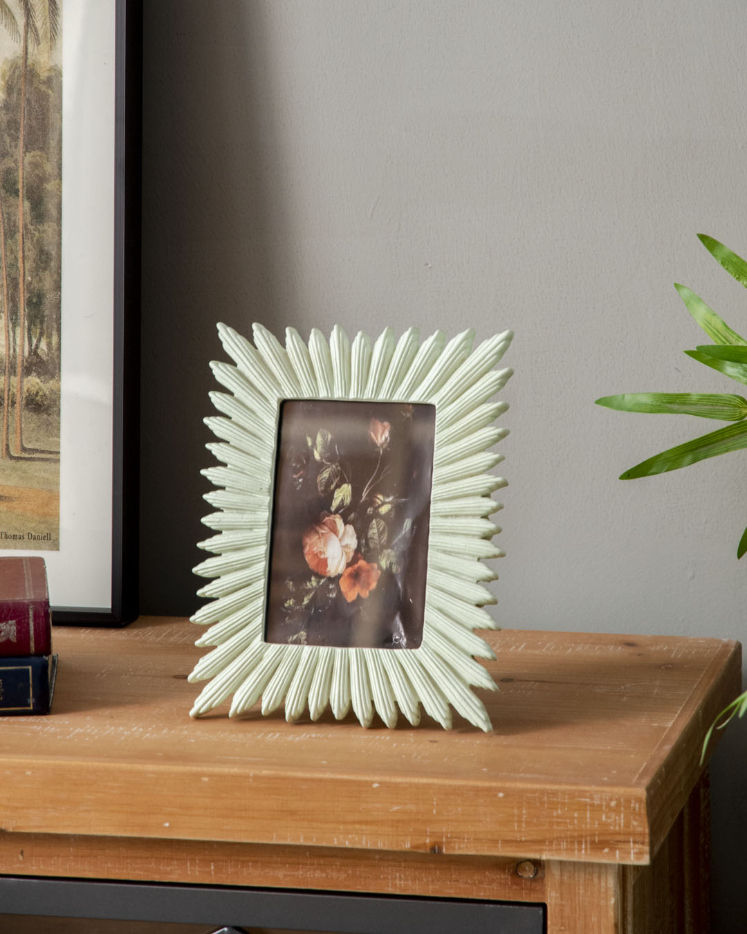 Sunburst Pastel Photo Frame