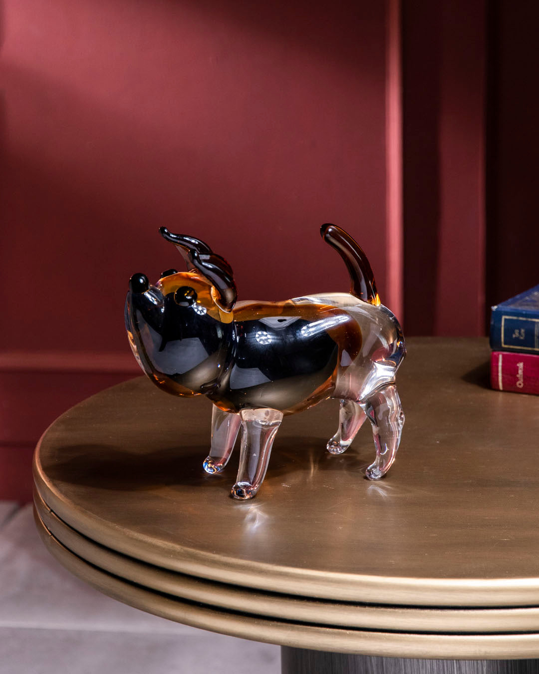 'Midnight Pup' Decorative Dog Figurine