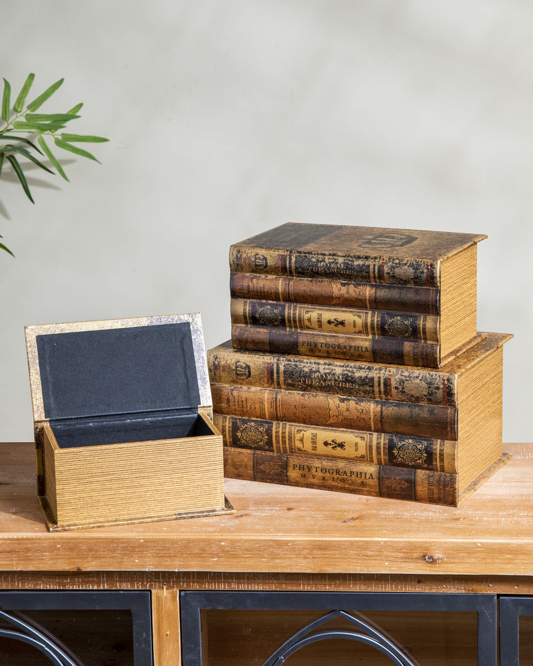 Story Book Vintage Treasure Chest - Set of 3