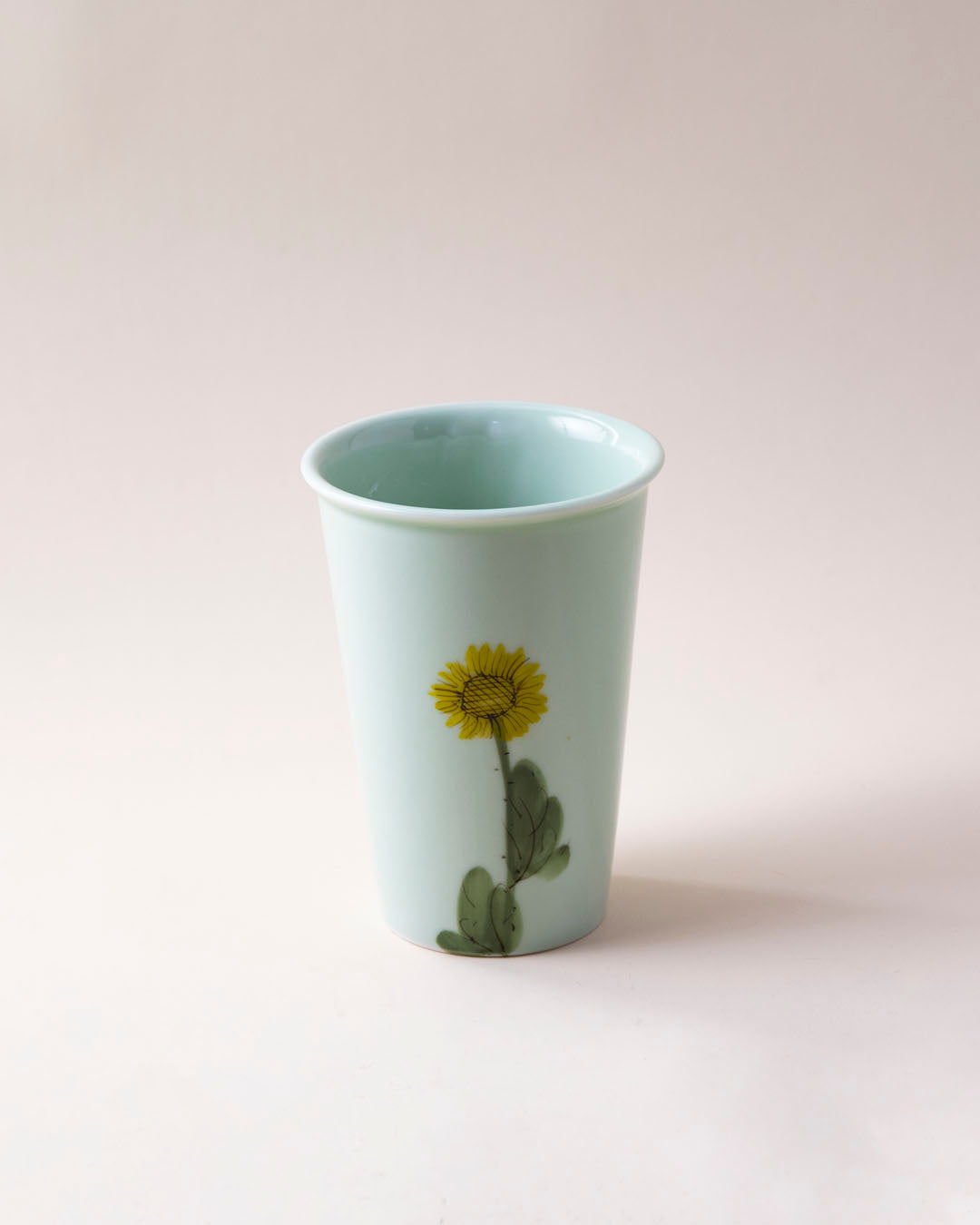Sunlit Bloom Porcelain Tumbler