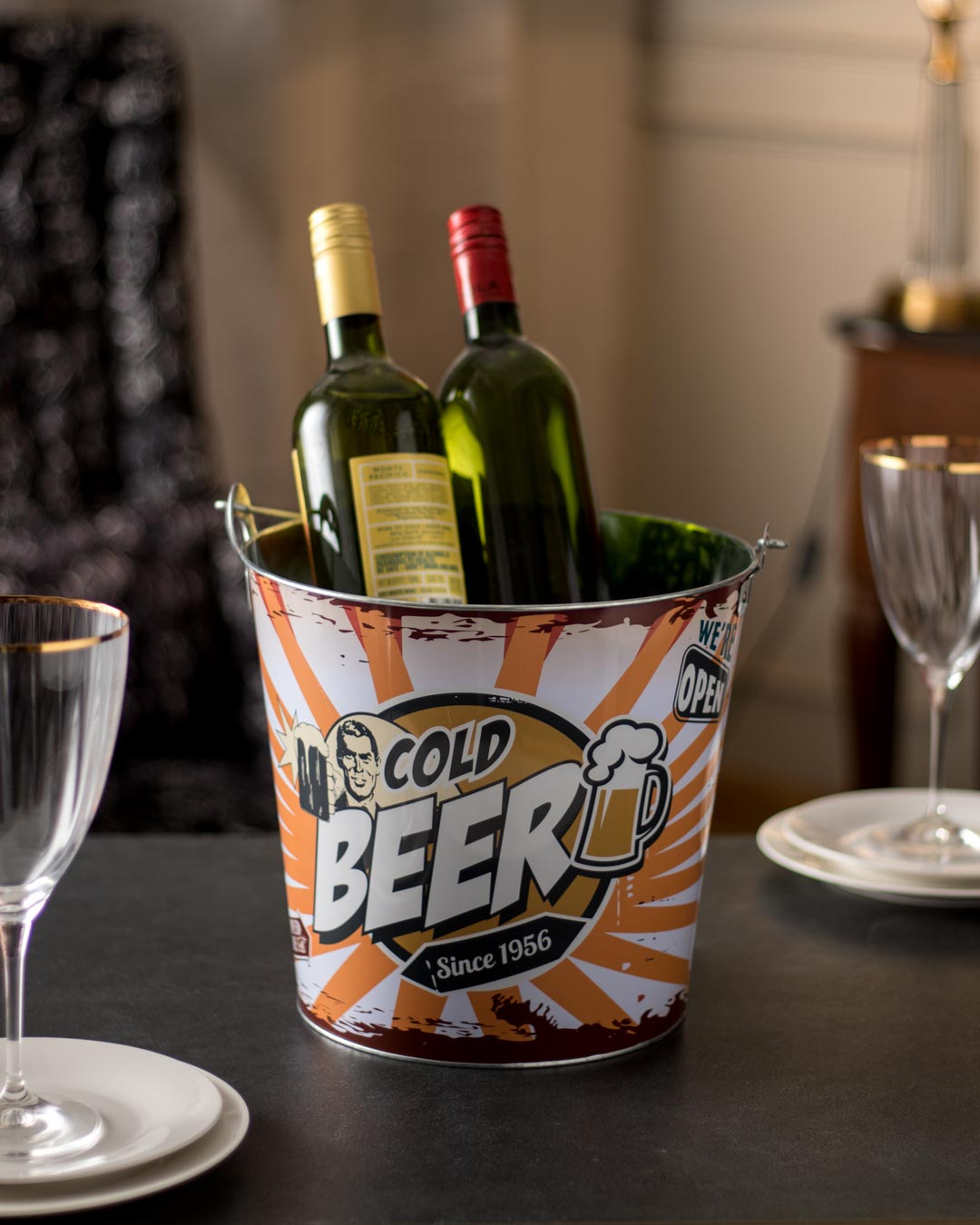 Cold Beer Beverage Tub - Set of 2