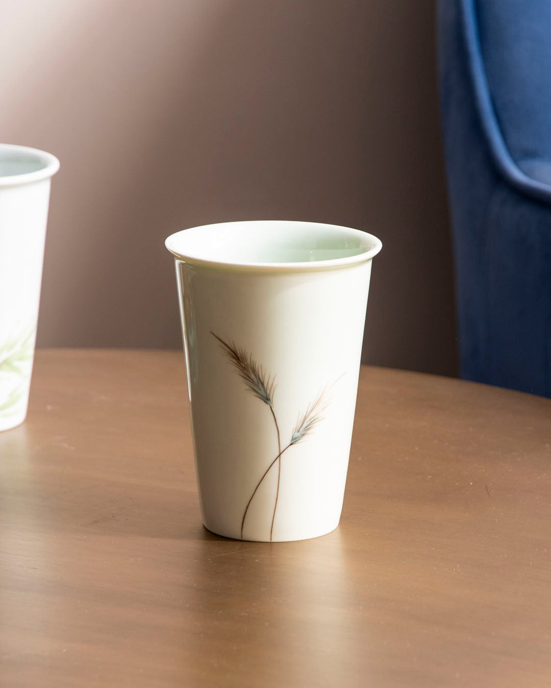 Wheatfield Serenity Porcelain Tumbler