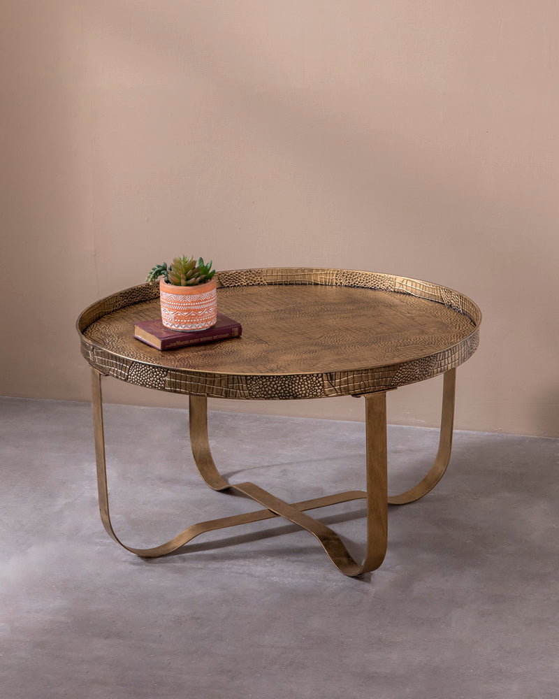 Crocodile Embossing Coffee Table - Large