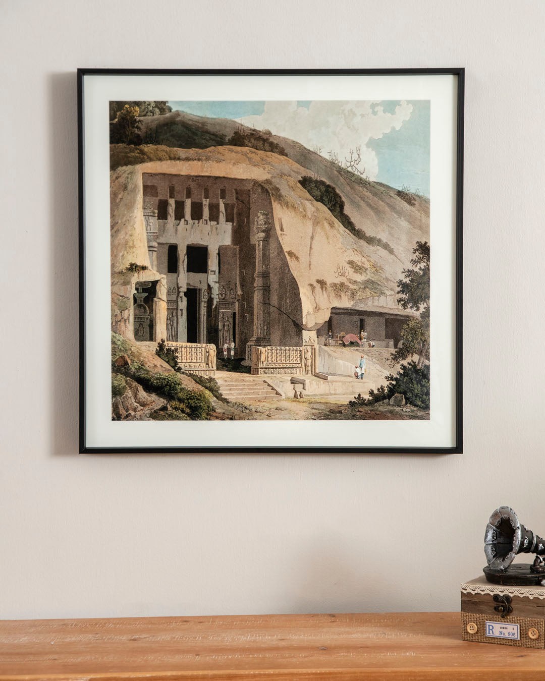 The Great Chaitya Temple On The Island Of Salsette Maharashtra