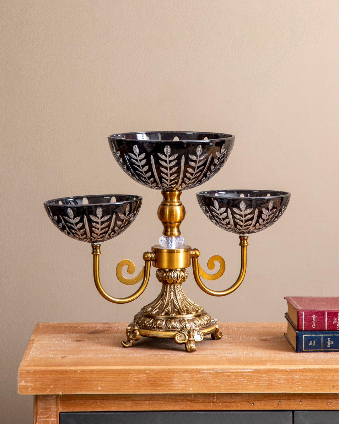 Antique Style Triple Arm Decorative Bowl