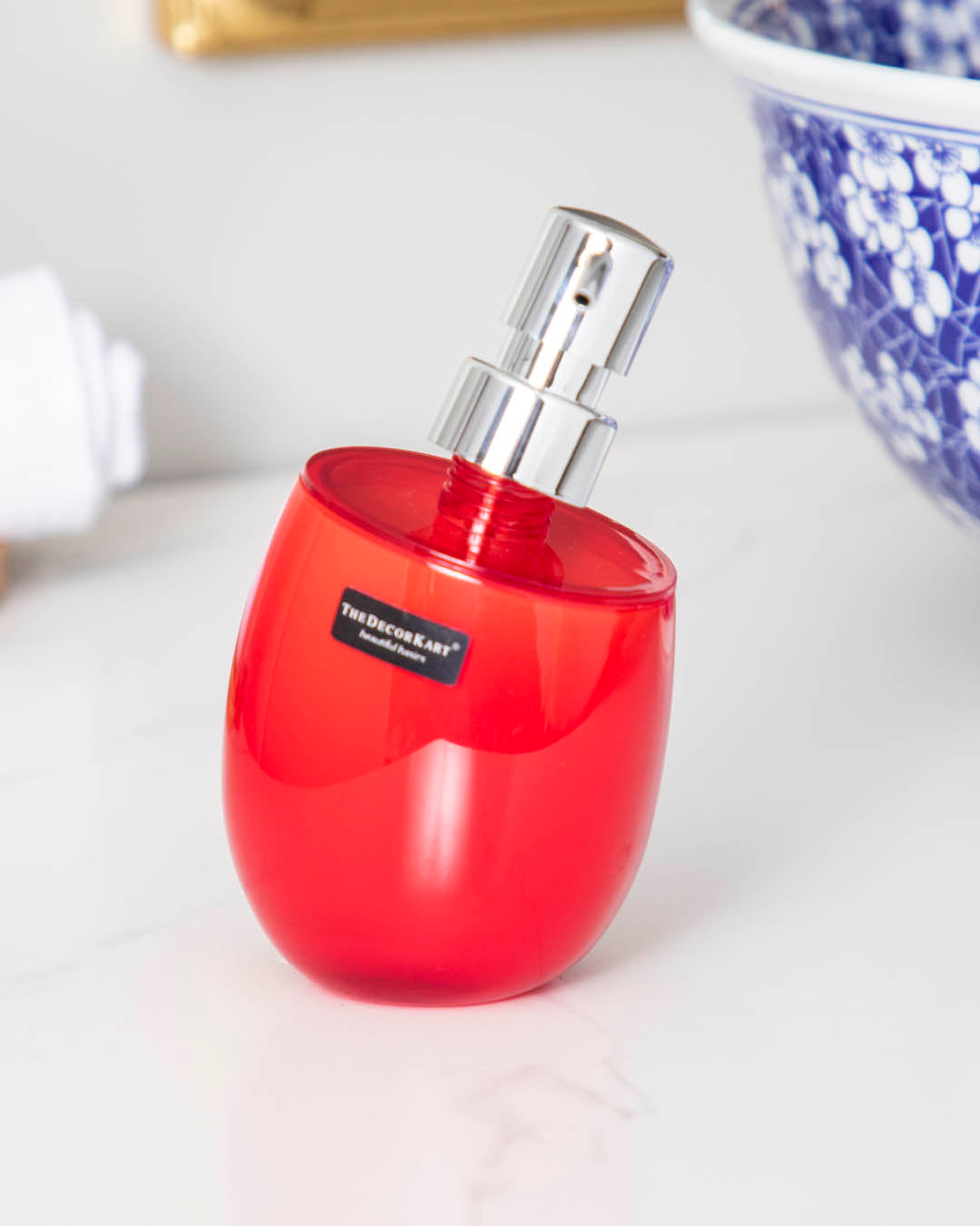 Gentle Glamour Soap Dispenser - Red