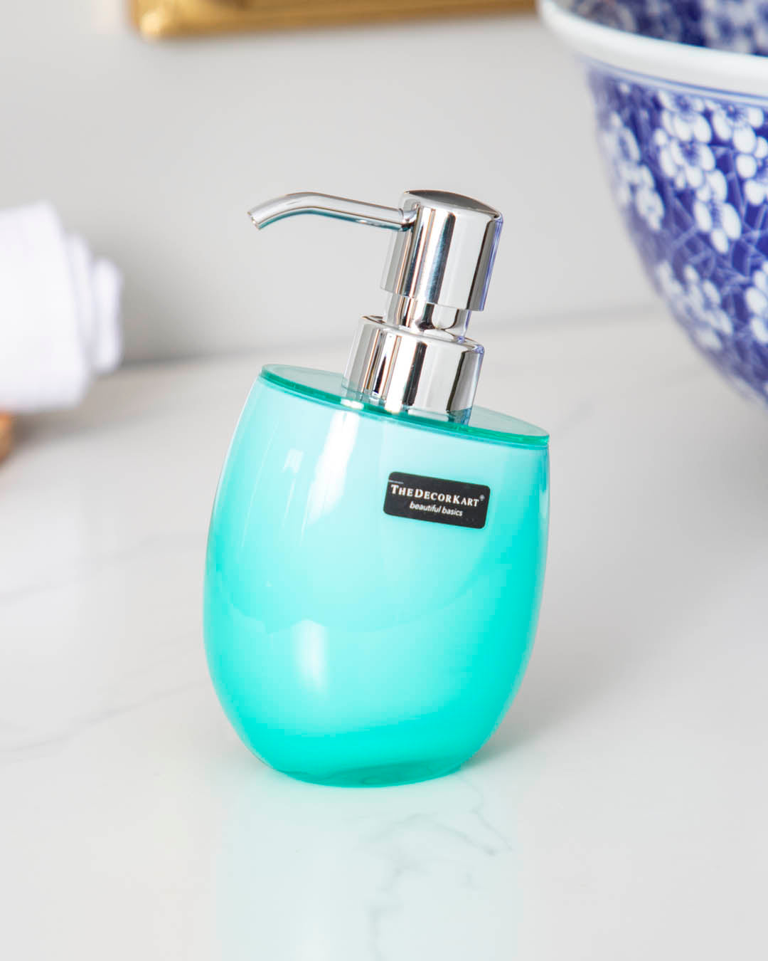 Gentle Glamour Soap Dispenser - Blue