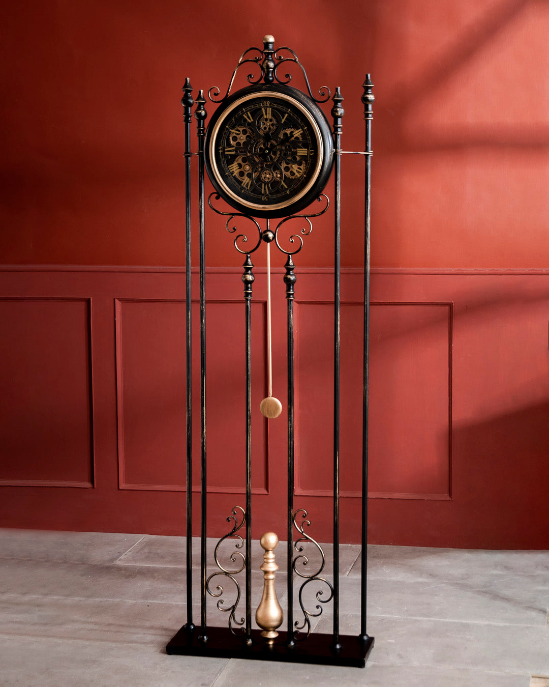 Victorian Pendulum Floor Clock
