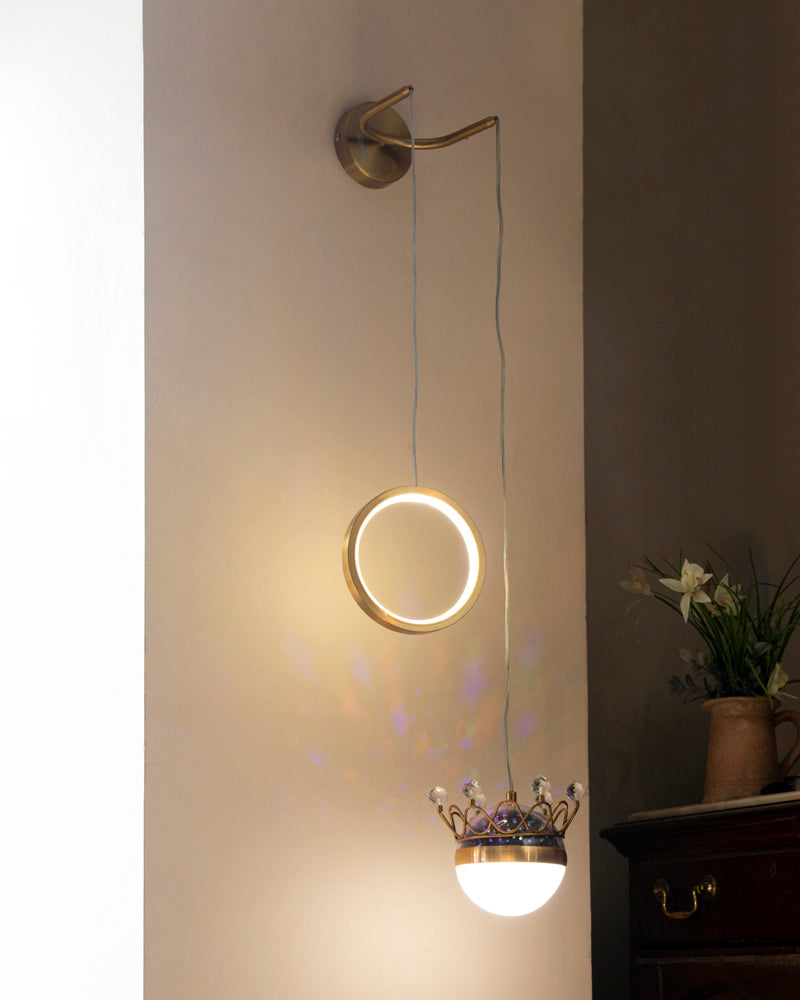 Regal Glow Hanging Wall Light
