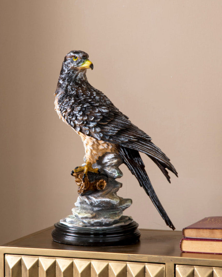 Majestic Hawk Decorative Figurine