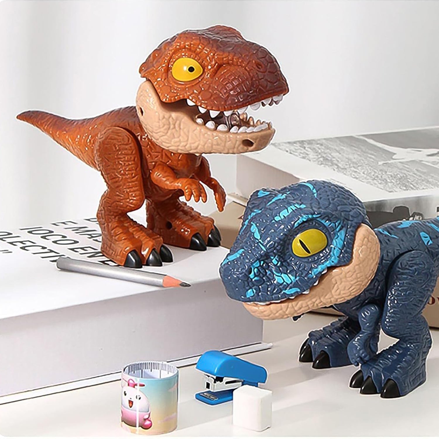 DinoKit: Unique 5-in-1 Dinosaur Stationery Set with Pencil Case & Writing Essentials ‚Äö√Ñ√¨ Fun School Supplies & Perfect Gift for Kids