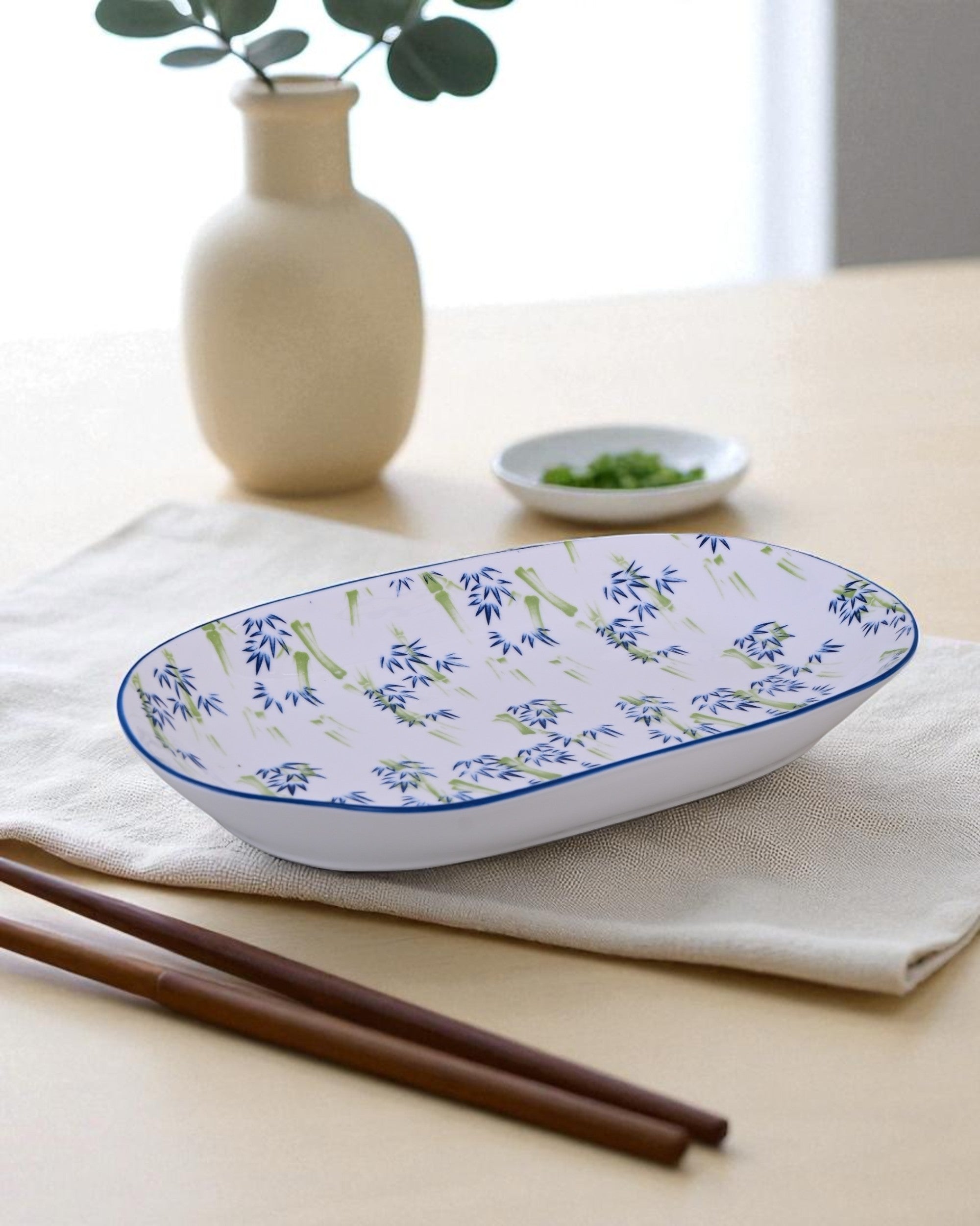 Tranquil Bamboo Serving Platter