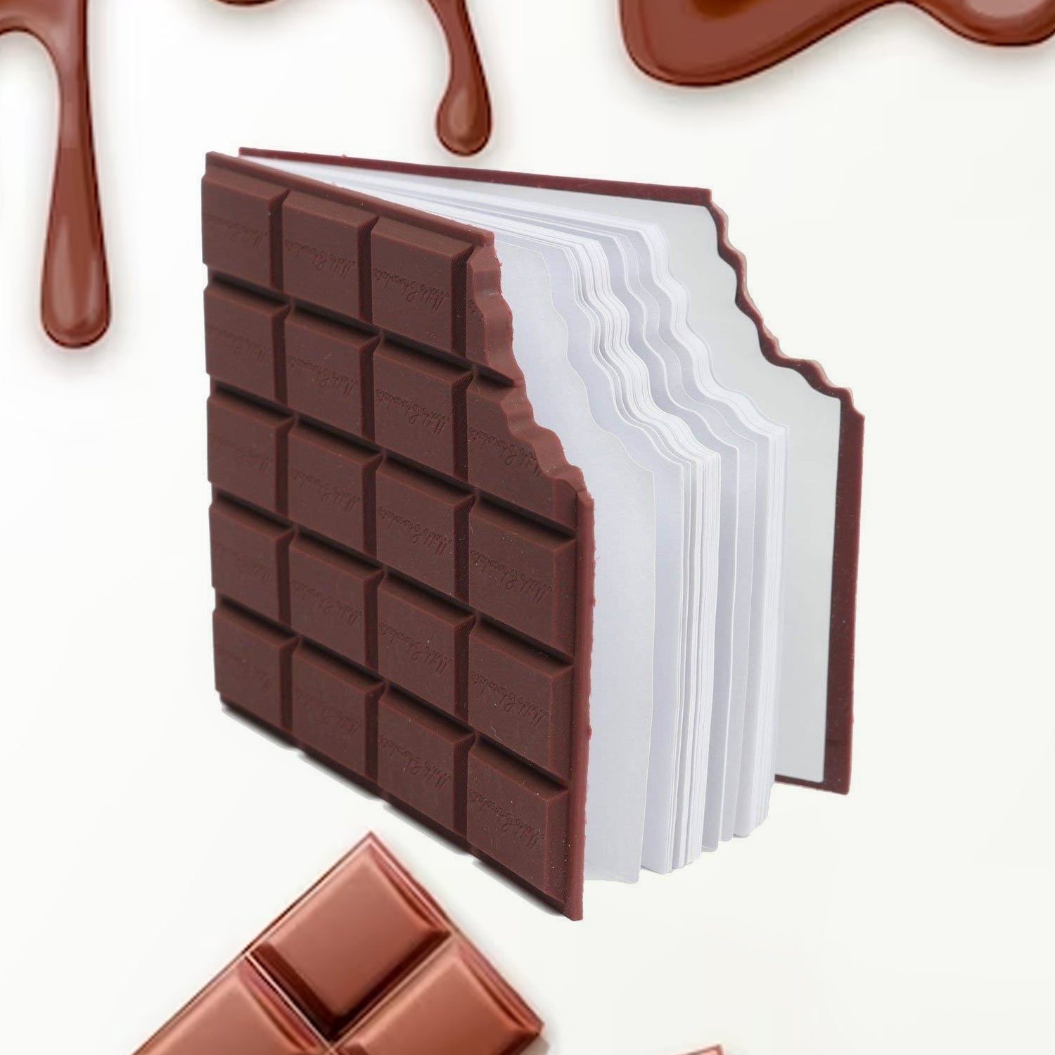 Cocolette: Chocolate-Scented Notebook Diary ‚Äö√Ñ√¨ Real Everlasting Cocoa Fragrance, Pocket-Size Memo Book in Fun Chocolate Bar Design