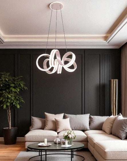 Modern Artistic Loop LED Chandelier