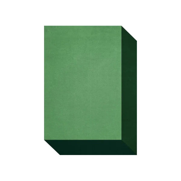 3D Box Green Hand Tufted Carpet