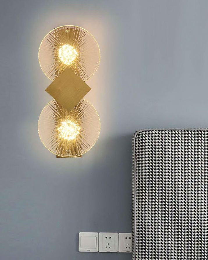 Infinity Ring Modern Wall Light - Clear