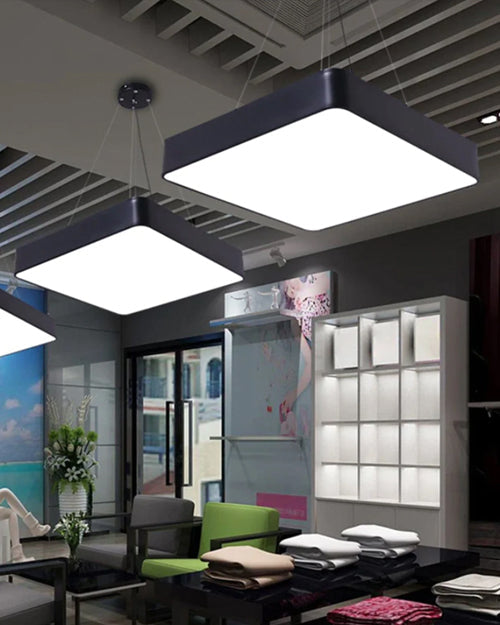 Lumi Soft Square LED Panel Pendant Light