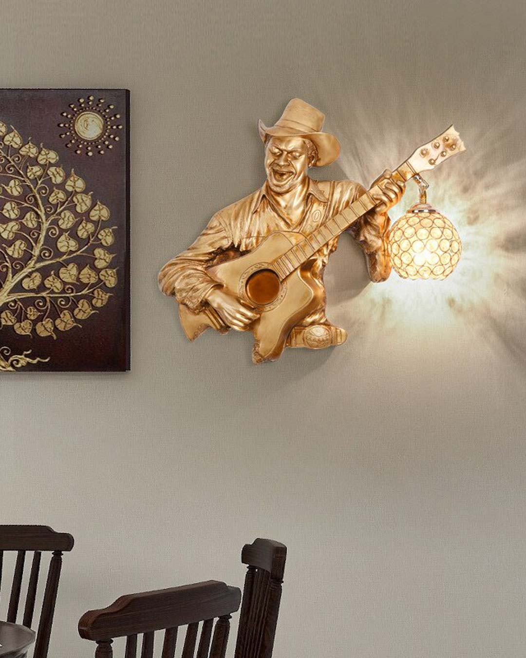 Guitarist Wall Sconce