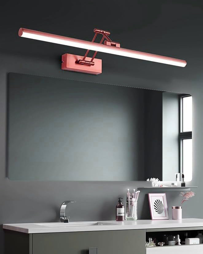 Cabinet Mirror Wall Light - Rose Gold