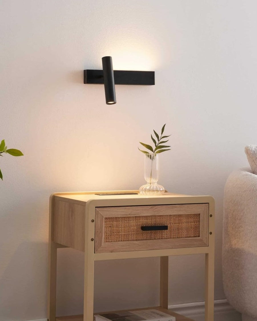 Sleek Adjustable Wall Spotlight