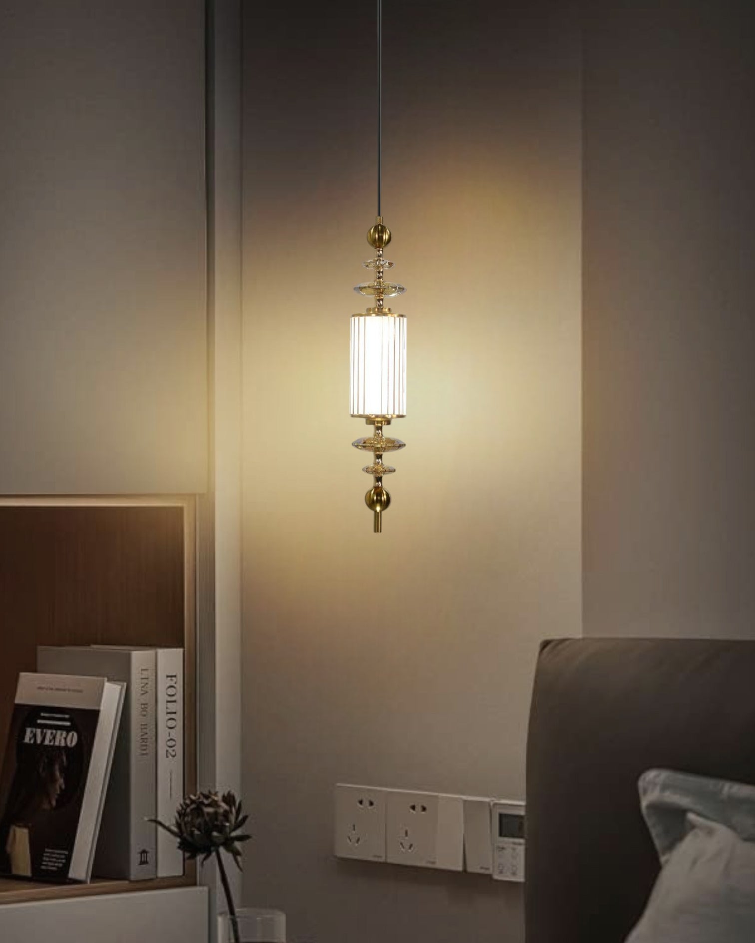 Modern Art Deco Hanging Lamp