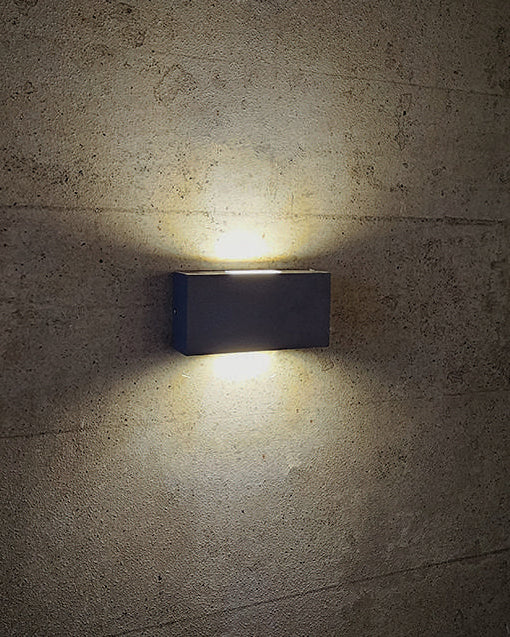 Vortex Glow Outdoor Wall Light