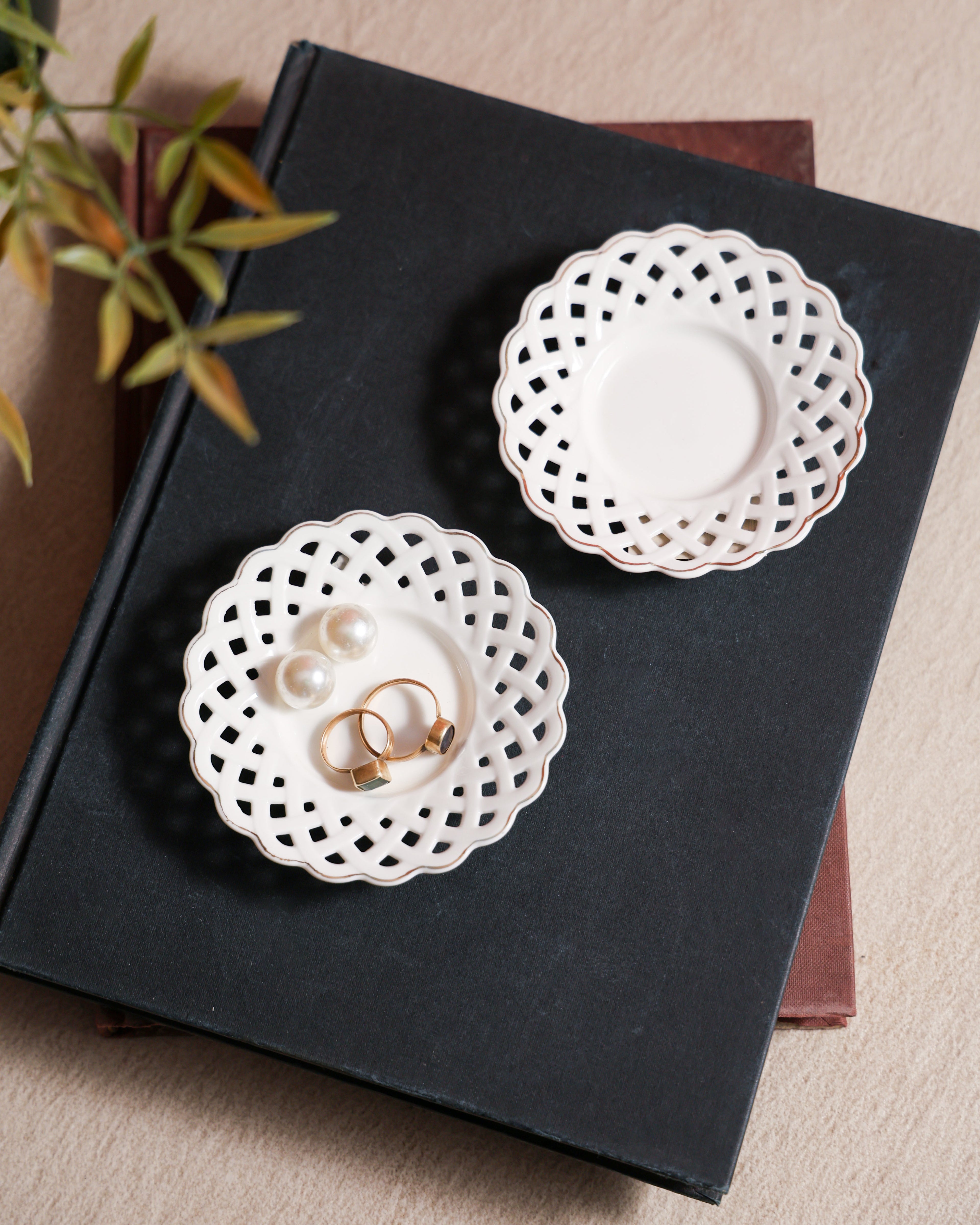 Diamond Edge Catchall - Set of 2