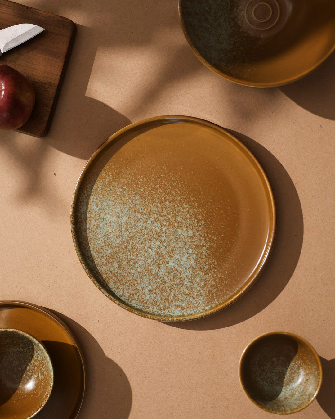 Desert Dune Ceramic Quarter Plate