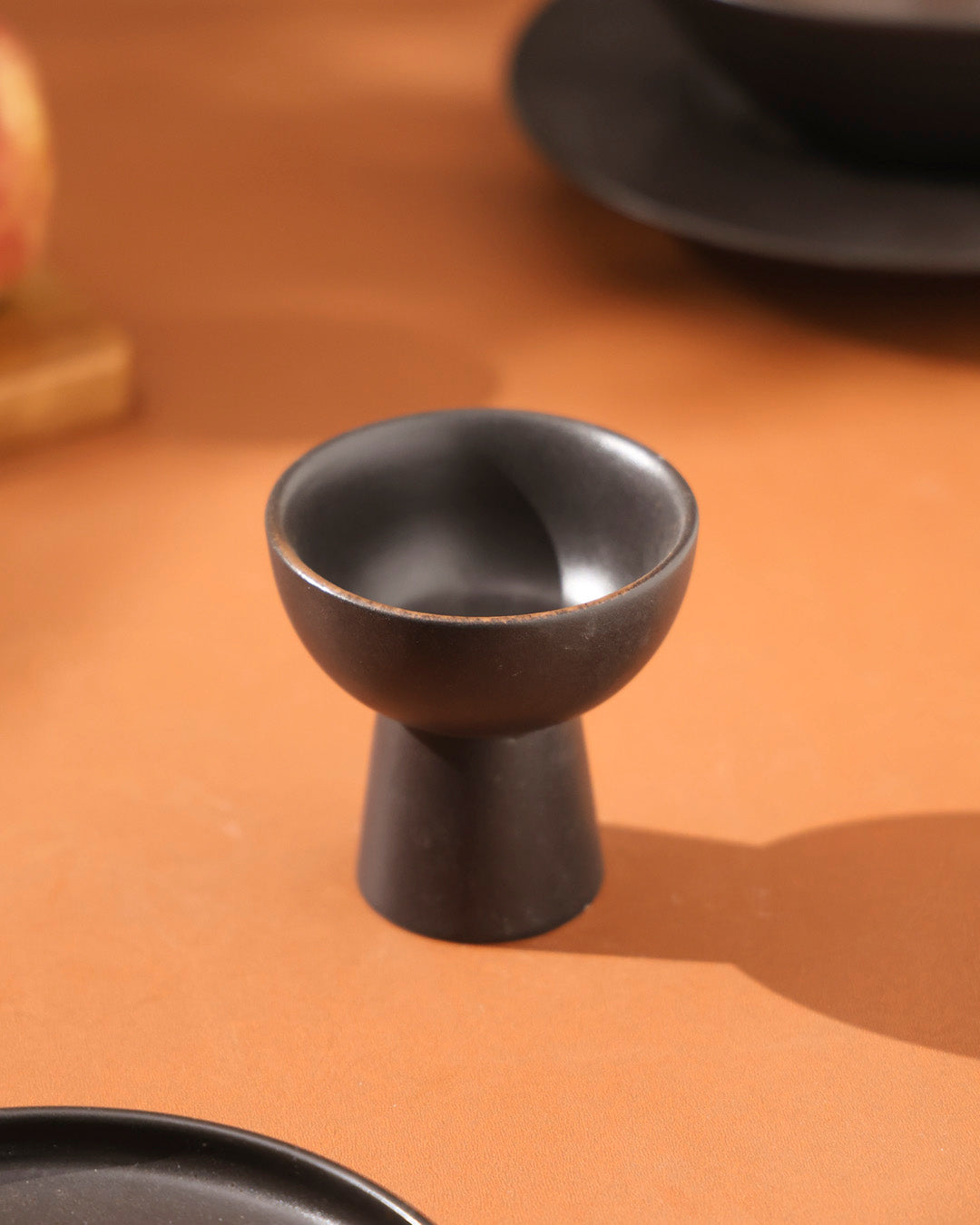 Charcoal Eclipse Dessert Bowl